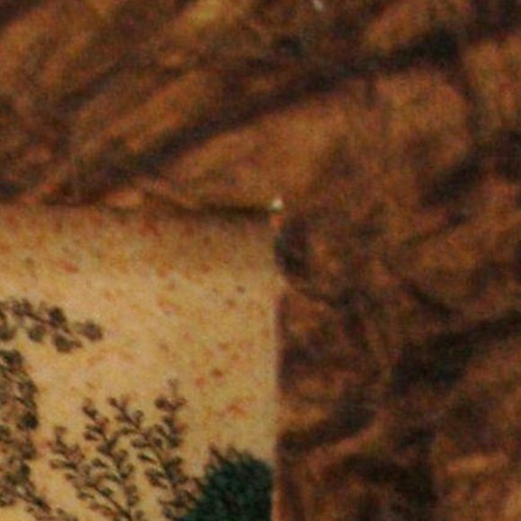 Eco Friendly Blank Book Journal 9x8 Handmade Crushed Gemstones Painted On Glass - Picture 5 of 8